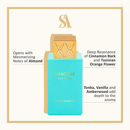 Swiss Arabian Shaghaf Oud Tonka – Eau de Parfum – 75ml